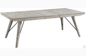 Modern Rustic Extendable Trestle Dining Table