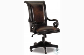 Telluride Black Tilt Swivel Chair