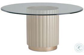 Malibu Crest Chardonnay And Pearl Dining Table