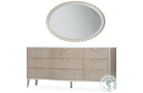 Malibu Crest Blush Dresser with Mirror