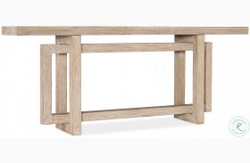 Commerce And Market Light Natural Wood Modern Console