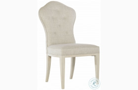 East Hampton Muted Gray Upholstered Side Chair