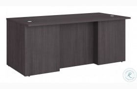 Office 500 Storm Gray 72" Large Executive Desk