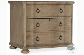 Corsica Light Natural Lateral File Cabinet