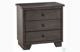 Diego Distressed Storm Gray Nightstand