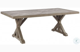 Beachcroft Beige Rectangular Outdoor Dining Table