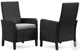 Beachcroft Light Gray Outdoor Arm Chair Set Of 2