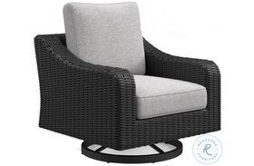 Beachcroft Light Gray Outdoor Swivel Lounge Chair