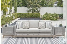 Seton Creek Gray Outdoor Sofa