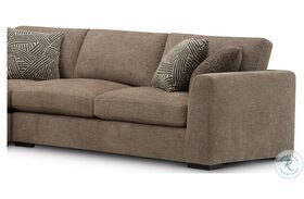 The Bump Alistair Fossil RAF Loveseat with Pillows
