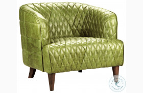 Magdelan Green Accent Chair