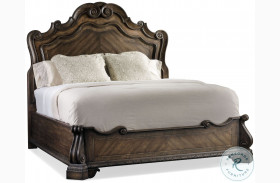 Rhapsody Brown Panel Bed