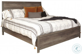 Hanover Square Elm Brown Sleigh Bed