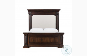 Stamford Brown Upholstered Panel Bed