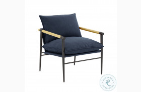 Cali Navy Accent Chair