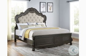 Rhapsody Upholstered Panel Bed
