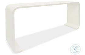 Kai White Lacquered Console Table