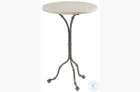 Grand Bay Mariners Egret Metal Accent Table