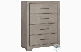 Andover Wire Brushed Grey 4 Drawer Chest