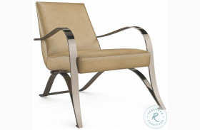 Signature Metropolitan Buttery Soft Leather Accent Chair