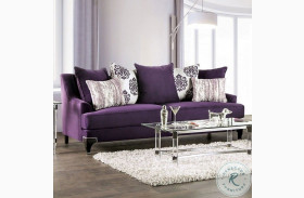 Sisseton Purple Sofa