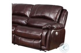 Denver Brown RAF Power Recliner with Power Headrest And Footrest