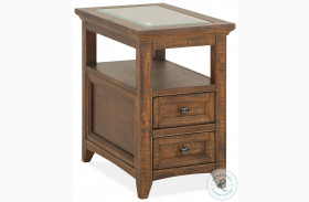 Bay Creek Toasted Nutmeg Chairside Table