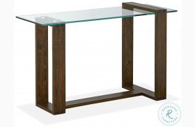 Bristow Acorn Glass Rectangular Sofa Table