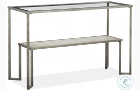 Bendishaw Coventry Grey and Zinc Rectangular Sofa Table
