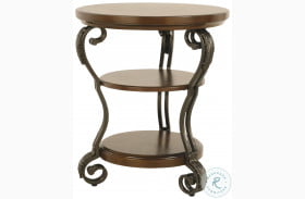 Nestor Round Chairside End Table