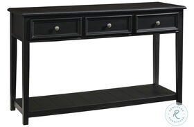 Beckincreek Black Sofa Table