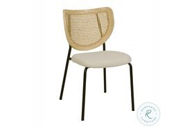 Nessie Natural Rattan Dining Chair Set of 2