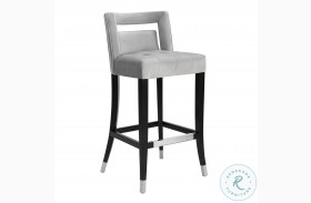 Hart navy velvet counter stool sales