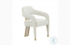 Corralis Cream Linen Dining Chair