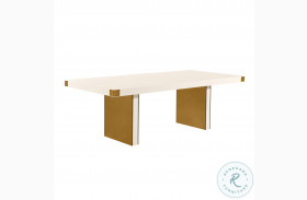 Selena Cream Ash Dining Table by Inspire Me Home Decor