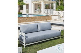 Coastal Living South Beach Canvas Granite Outdoor Sofa