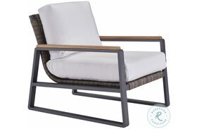 Coastal Living San Clemente Canvas Natural Outdoor Lounge Chair