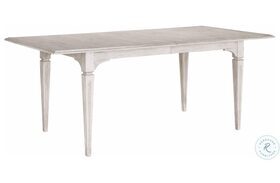 Past Forward Dover White Extendable Dining Table
