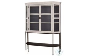 Past Forward Lawrence Dover White Display Cabinet