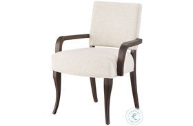 Erinn V X Arcata Crossover Sand White Arm Chair Set of 2