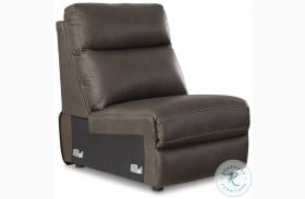 Salvatore Chocolate Armless Chair