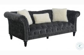 Hardy Deep Charcoal 90" Sofa