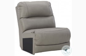 Dunleith Gray Armless Chair