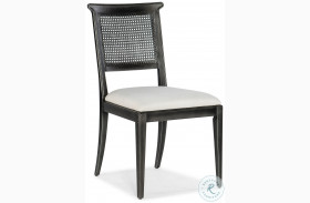 Charleston Oyster And Black Upholstered Side Chair Set Of 2