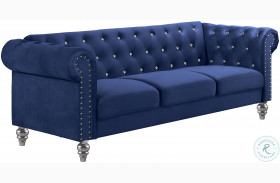 Emma Royal Blue Sofa