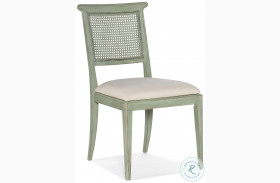 Charleston Oyster And Green Upholstered Side Chair Set Of 2