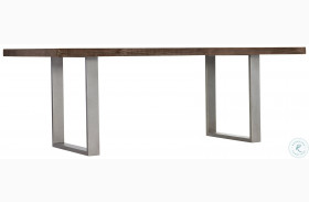 Logan Square Sable Brown And Grey Mist Dining Table