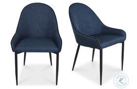 Lapis Blue Dining Chair Set Of 2