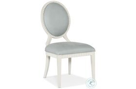Martinique Textured Sandblasted White Side Chair Set Of 2