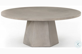 Bowman Grey Concrete Outdoor Coffee Table